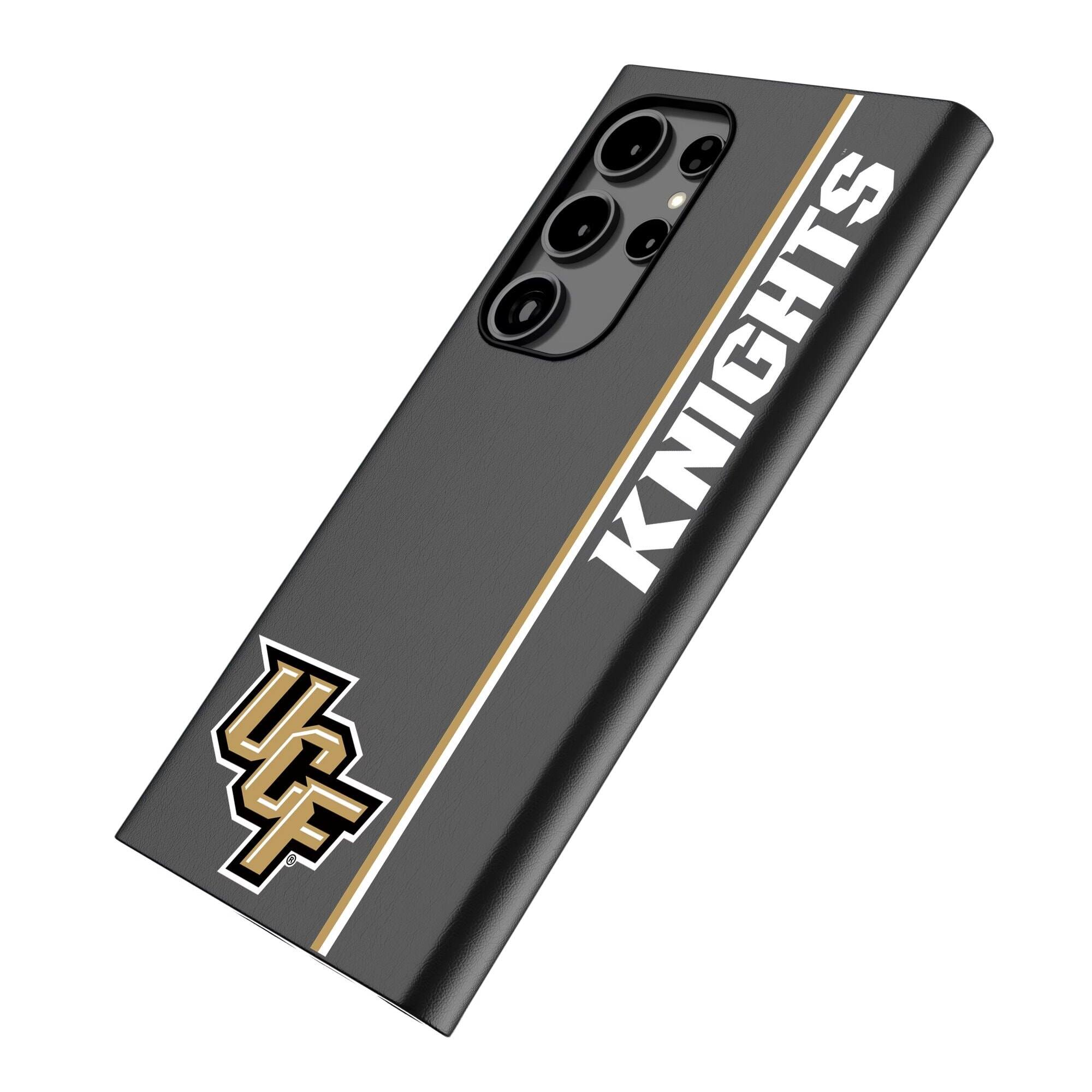 Alt View 1. Keyscaper - UCF Knights Galaxy Magnetic Bump Case - S25 - Black.