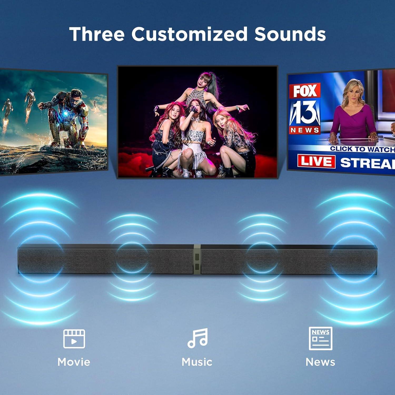 Three Customized Sounds  
FOX 13 NEWS  
CLICK TO WATCH LIVE STREAM  
Movie Music News
