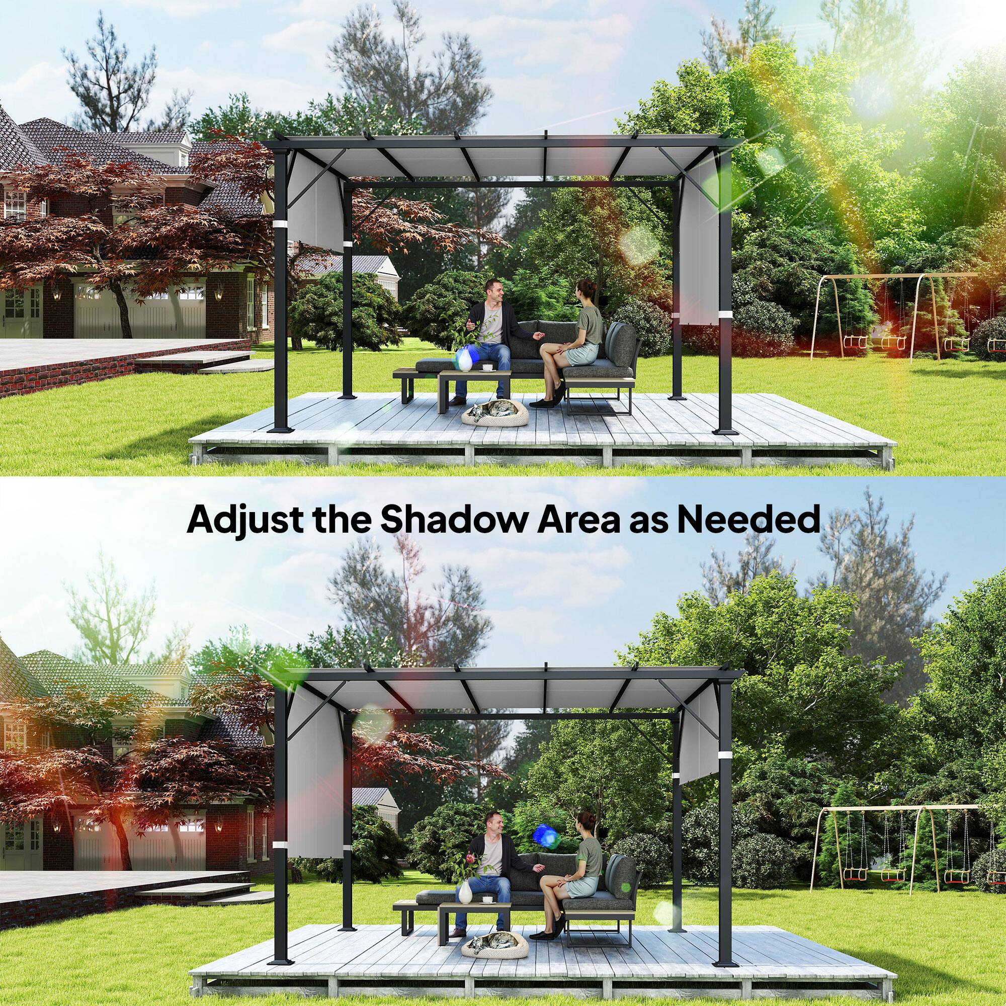 Adjust the Shadow Area as Needed