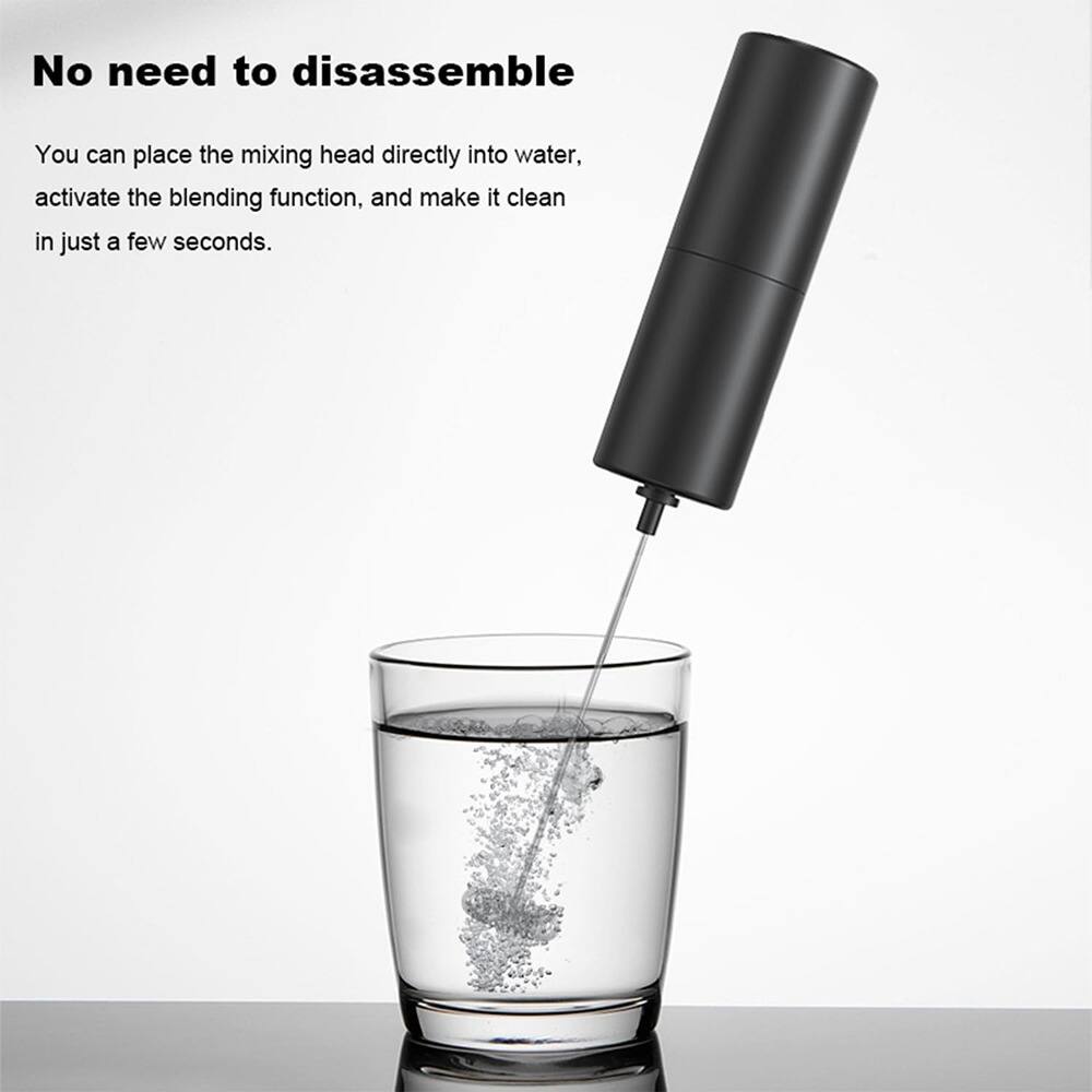 No need to disassemble

You can place the mixing head directly into water, activate the blending function, and make it clean in just a few seconds.