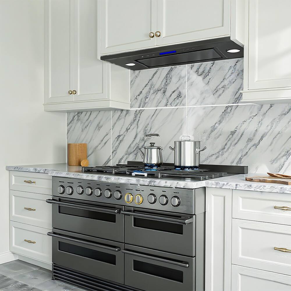 Alt View 4. ZJKLA - ZJKLA - 30 inches - Convertible - insert Range Hood - Stainless Steel - Stainless steel.