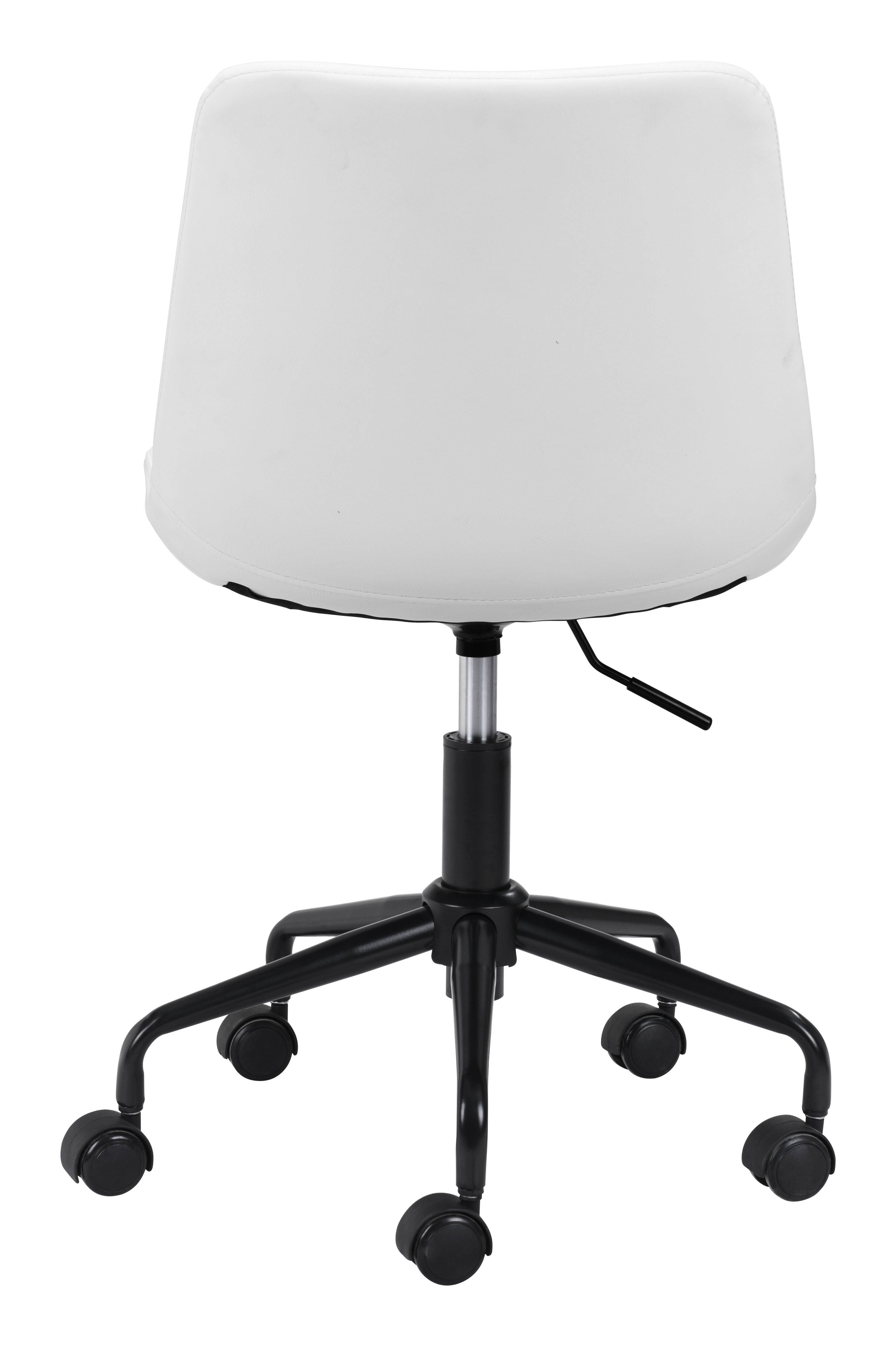 Alt View 2. Hivvago - Byron Office Chair White - White.