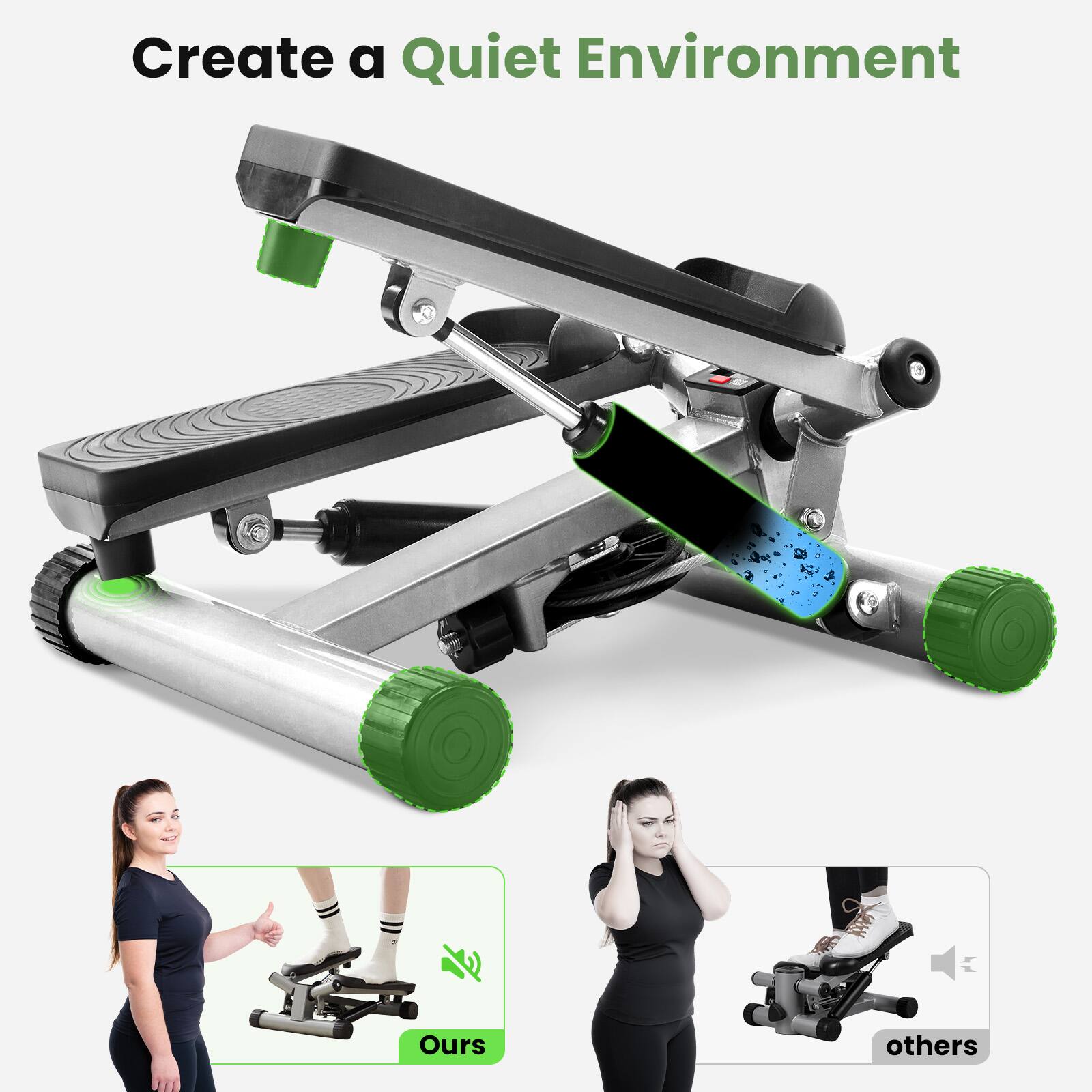 Create a Quiet Environment

Ours

Others