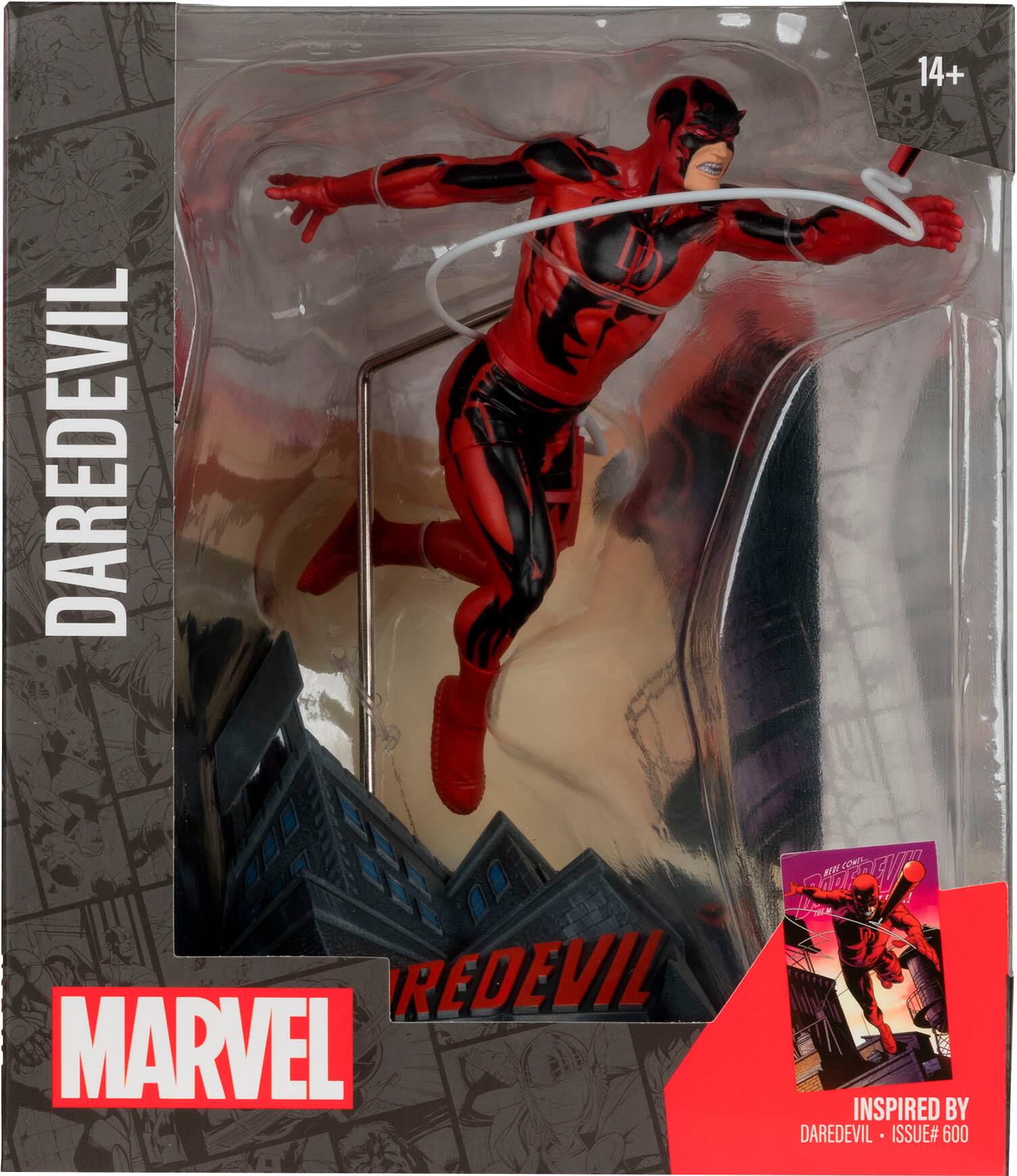 14+ Daredevil AFsy 1. Red Devil Marvel Inspired by Daredevil Issue# 600