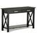 Front. Simpli Home - Kitchener Console Sofa Table - Hickory Brown.