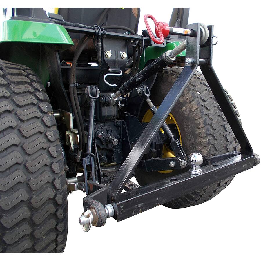 Tuff Field FTF 013PTH 3 Point Triangle Frame Lawn Tractor Trailer Hitch FTF-013PTH ...