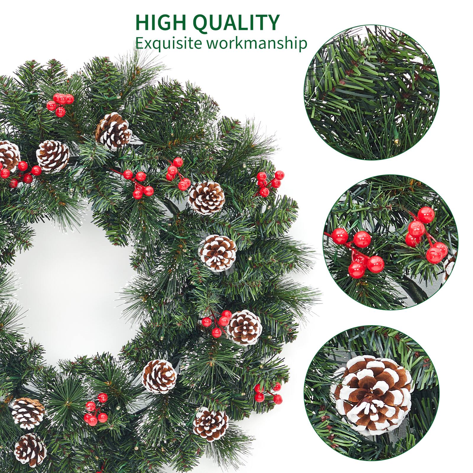 HIGH QUALITY  
Exquisite workmanship