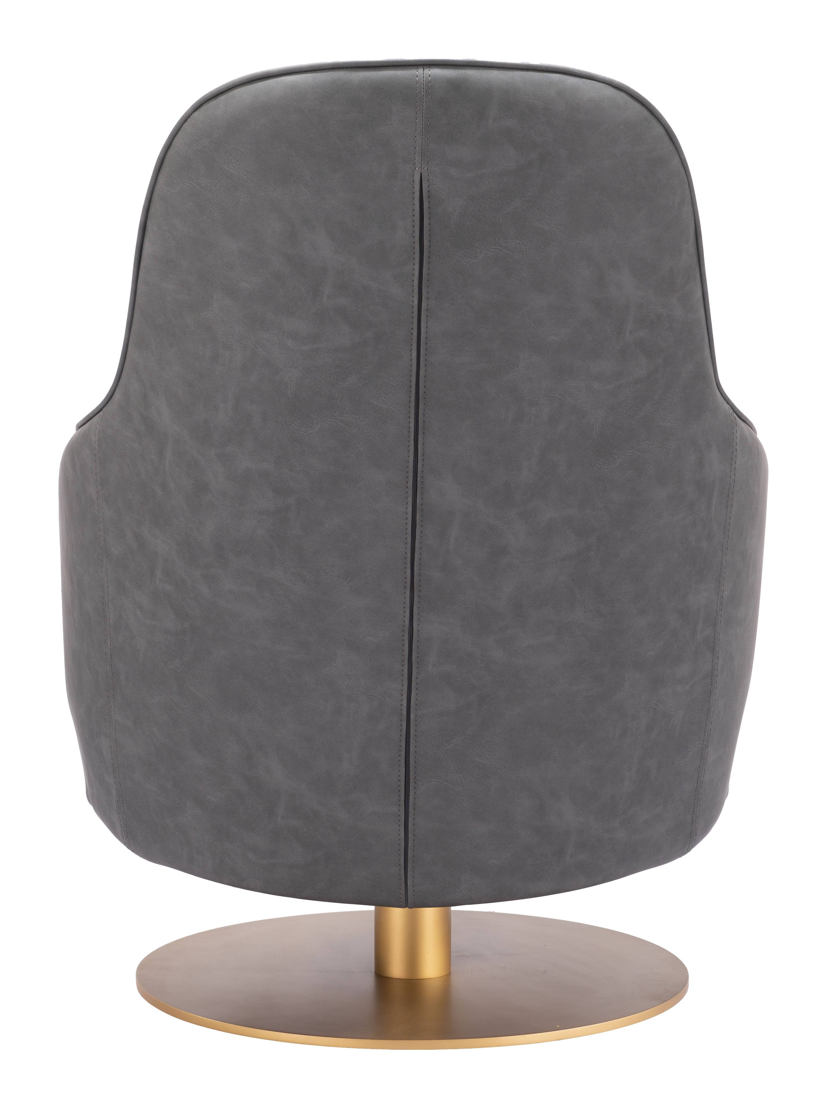 Alt View 2. Hivvago - Withby Accent Chair Gray - Gray.