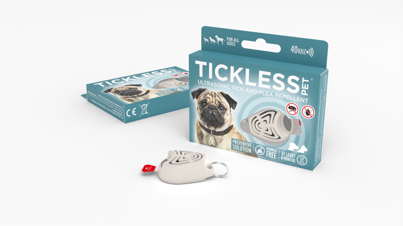 FOR ALL SIZES  
40 KHZ  
TICKLESS  
ULTRASONIC TICK AND FLEA REPELLENT  
PREVENTIVE SOLUTION  
CHEMICAL FREE  
AT LEAST 6 MONTHS