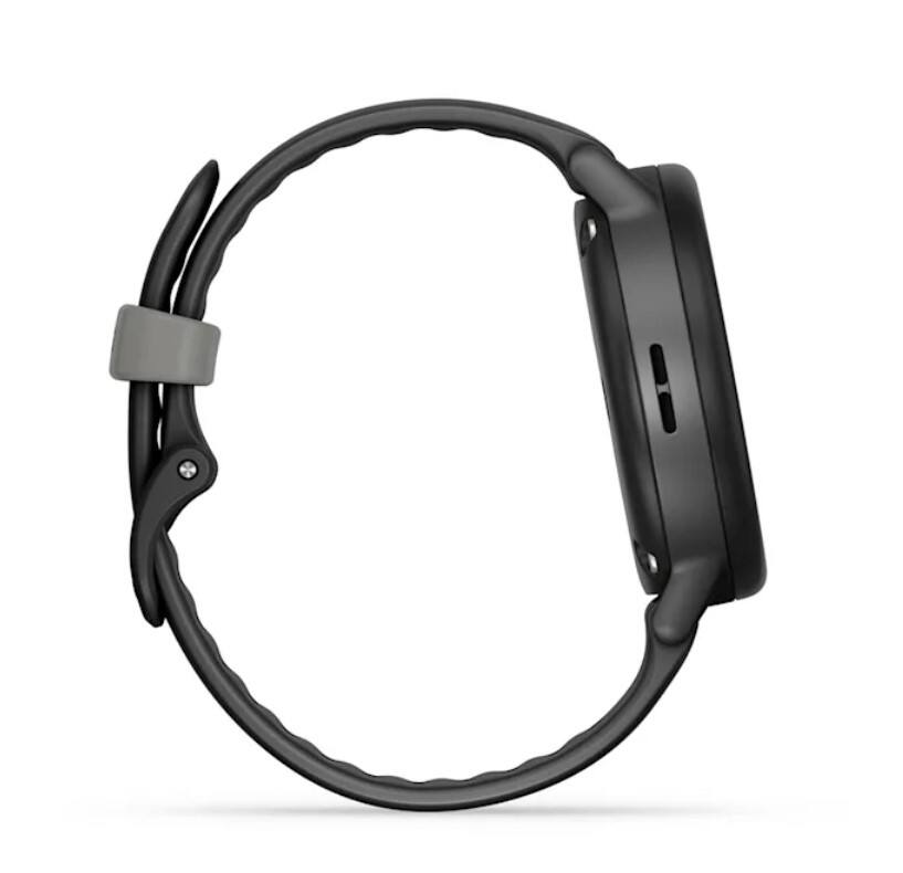 Alt View 5. Garmin - Garmin Bounce 2, Kids Smartwatch, Slate Gray, USB (USA) ADAPTERS - Gray.