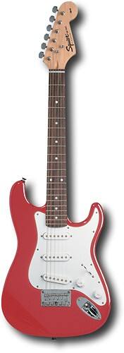 Front Standard. Squier® - Mini RW TRD - Torino Red.
