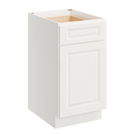 Boyel Living - 18 Inch Kitchen Base Cabinet with Full Overlay Doors - Glacier White