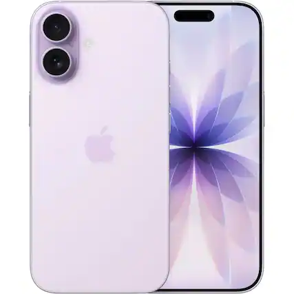 Front. Apple - iPhone 17 256GB 6.3" 5G Fully Unlocked, Lavender - Purple.