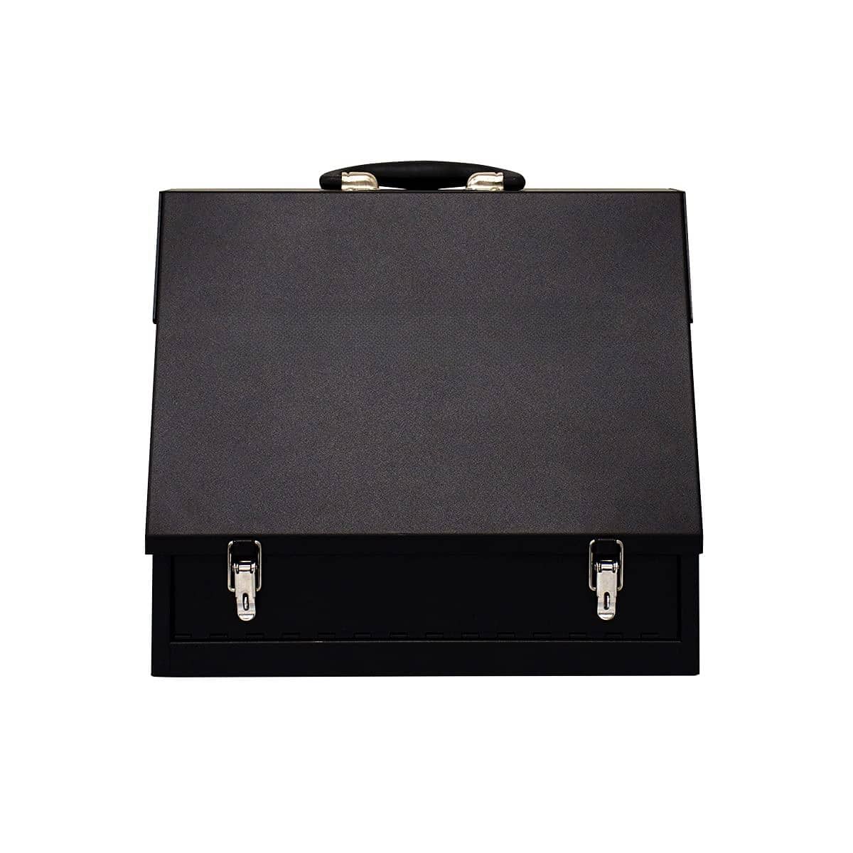 Fabibe - Hand Held Shopbox Black (sb150b) - Triangle lid design locks tools in place when closedSteel socket tines and a tool - Default