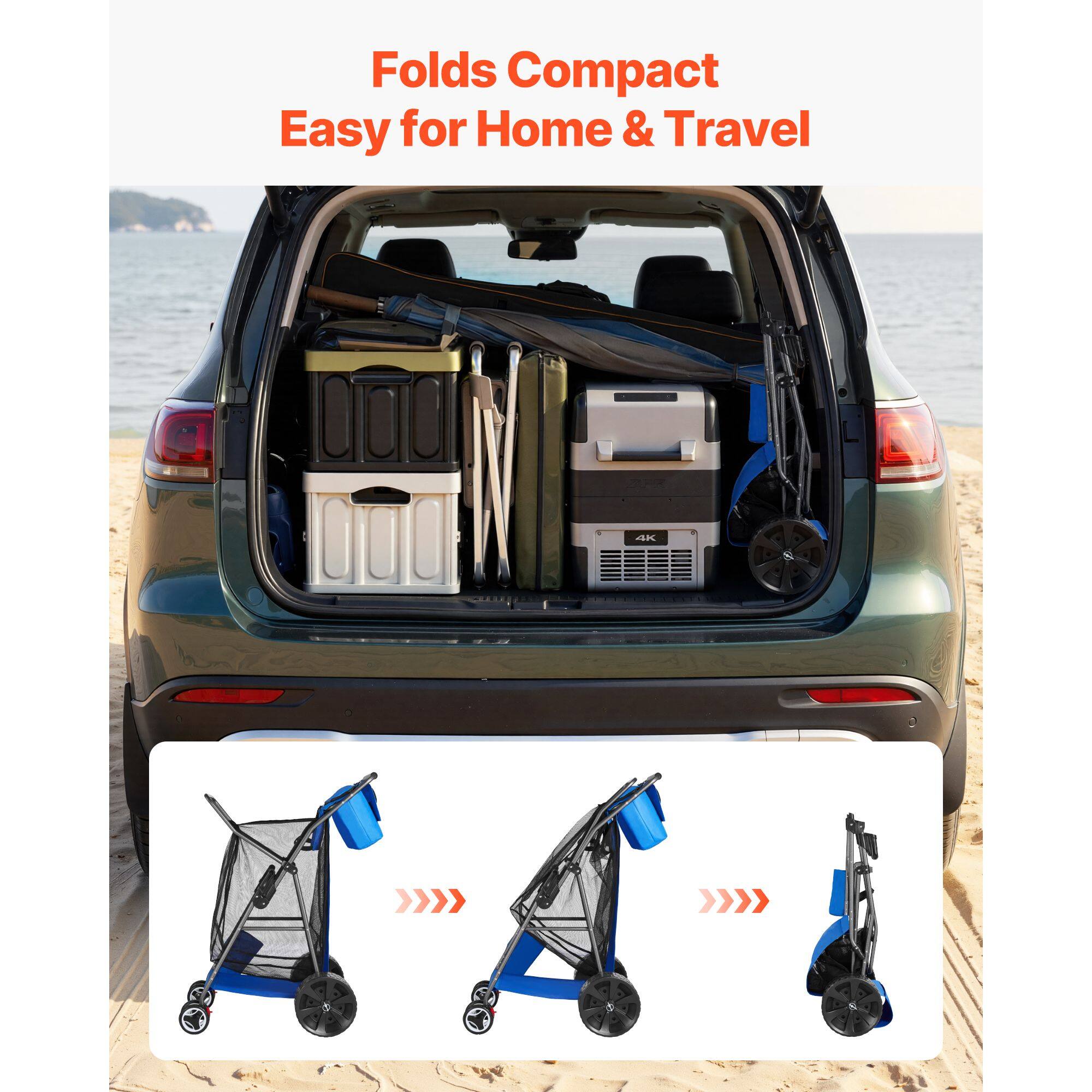 Folds Compact Easy for Home & Travel