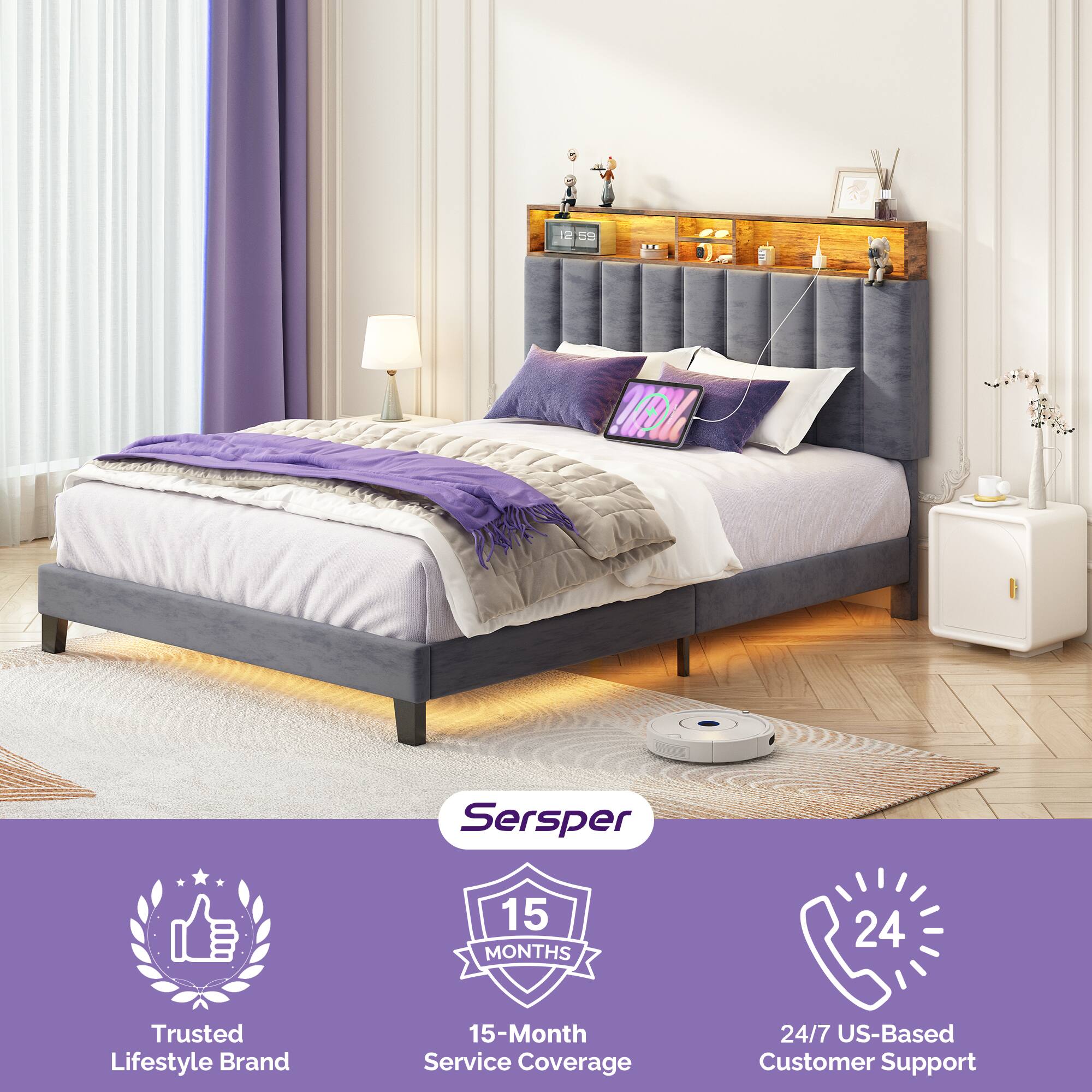 - Sersper
- Trusted Lifestyle Brand
- 15-Month Service Coverage
- 24/7 US-Based Customer Support