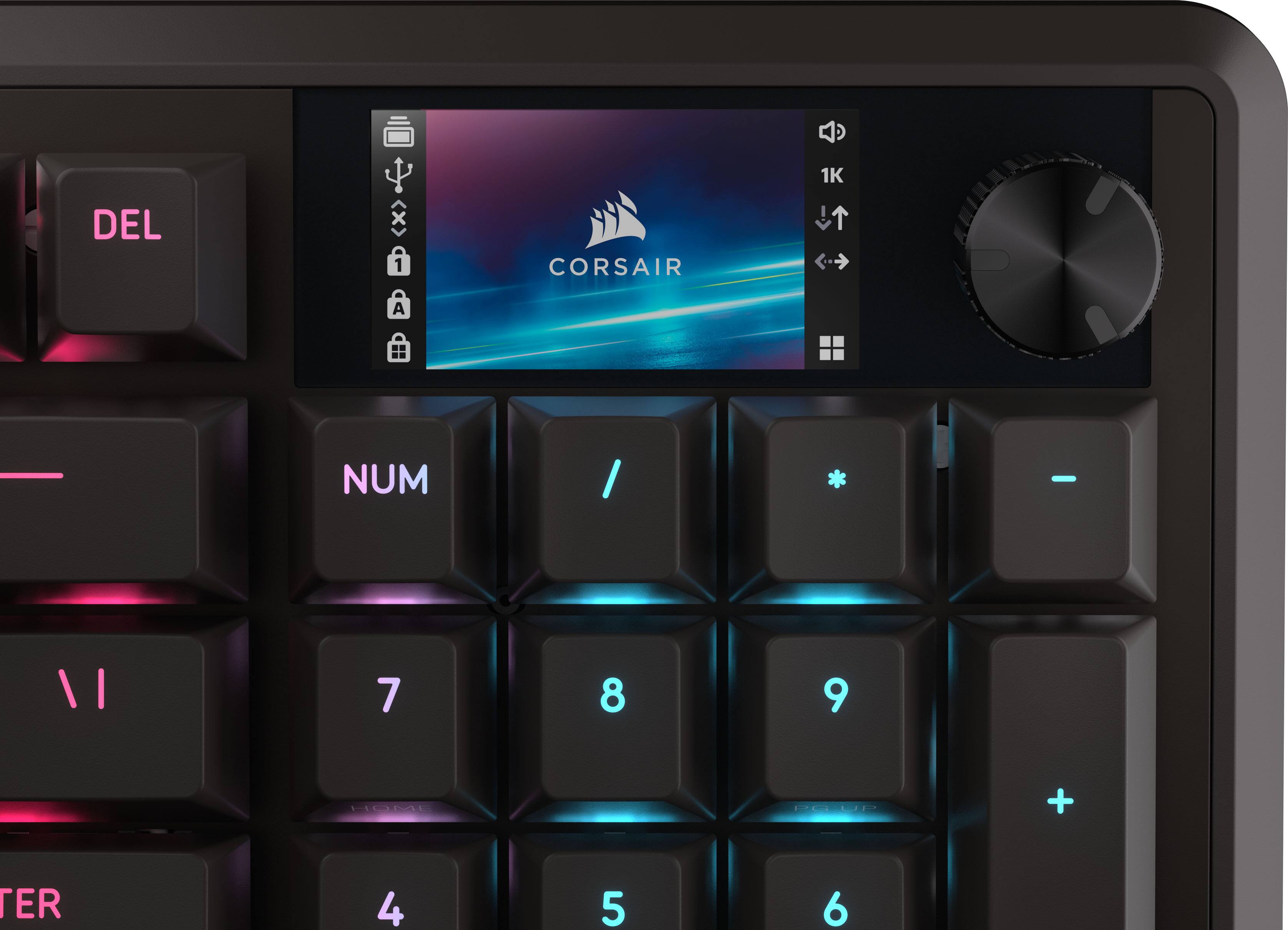 DEL  
NUM  
/  
*  
-  
7  
8  
9  
+  
4  
5  
6