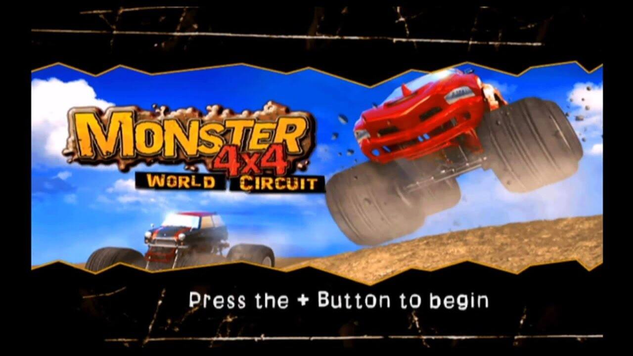 Monster 4x4 World Circuit  
Press the + Button to begin