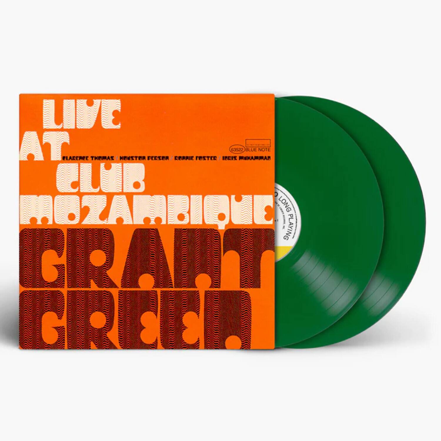 LIVE AT CLUB MOZAMBIQUE  
GRANT GREEN  

FLAVIO THOMAS  
MONSTER FESSER  
KORRIE FESSER  
HERBIE HANCOCK  

LONG PLAYING  
BLUE NOTE  
REISSUE  
REISSUE