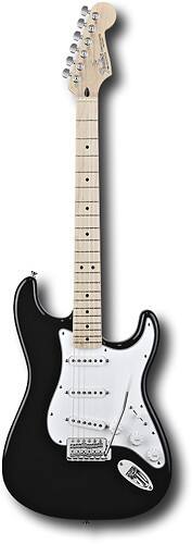 Front Standard. Fender® - Standard Stratocaster®, Maple Fretboard - Black.