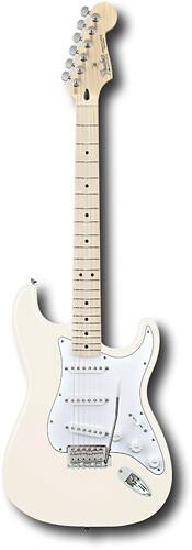 Front Standard. Fender® - Standard Stratocaster®, Maple Fretboard - Arctic White.