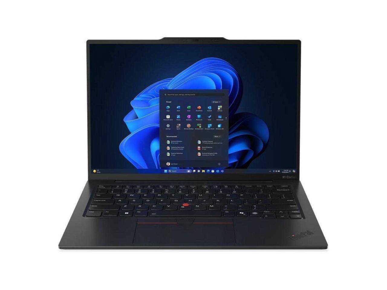 Alt View 8. Lenovo - Lenovo ThinkPad X1 Carbon Gen 13 14" Copilot+ PC - Intel Core Ultra 7 268V - 32 GB - 512 GB SSD - Windows 11 Pro - Black.