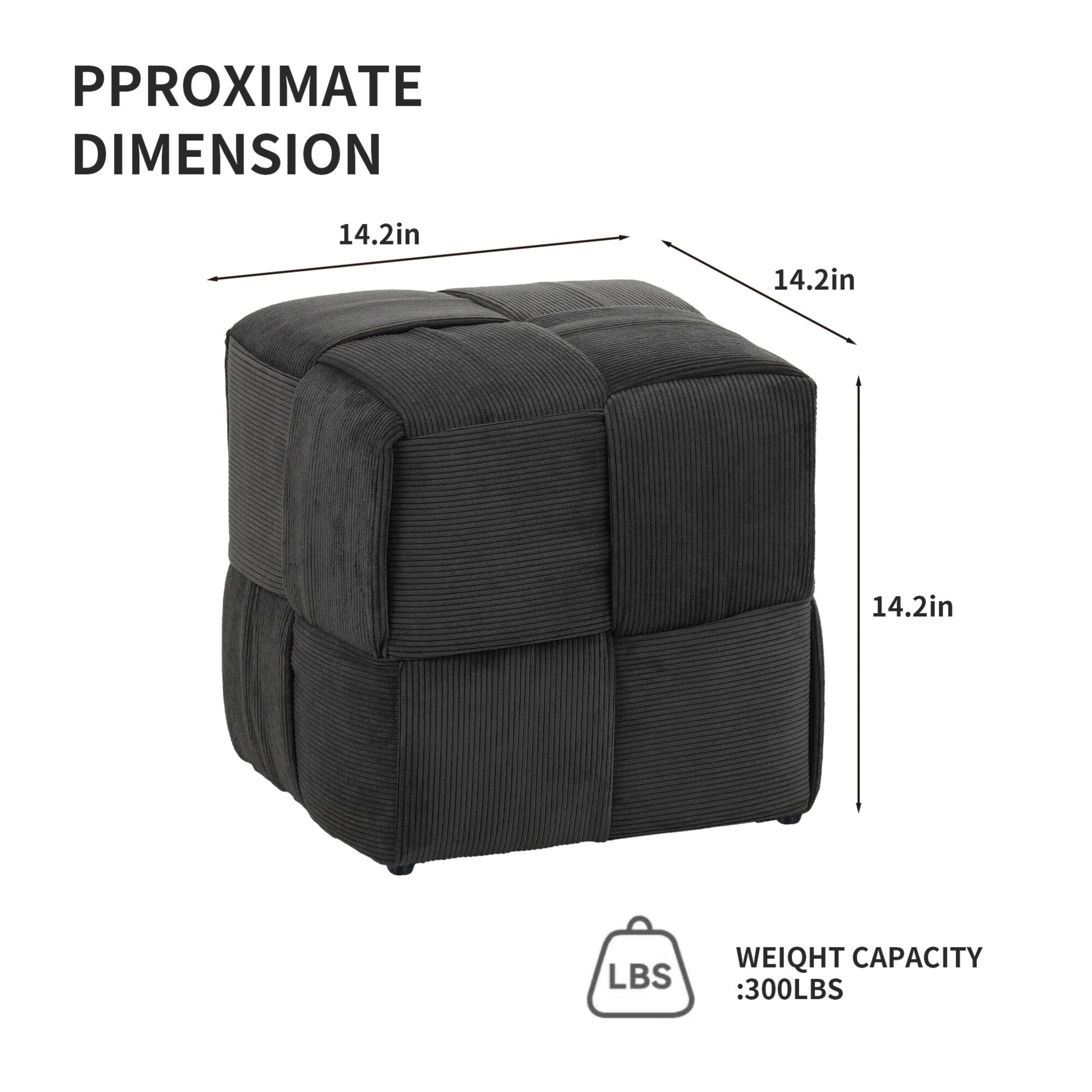 **Approximate Dimension:**
- 14.2in x 14.2in x 14.2in

**Weight Capacity:**
- 300LBS