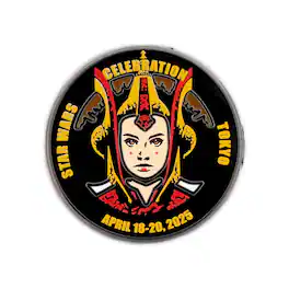Star Wars - Queen Amidala English Enamel Pin | SWC 2025 Exclusive - Black