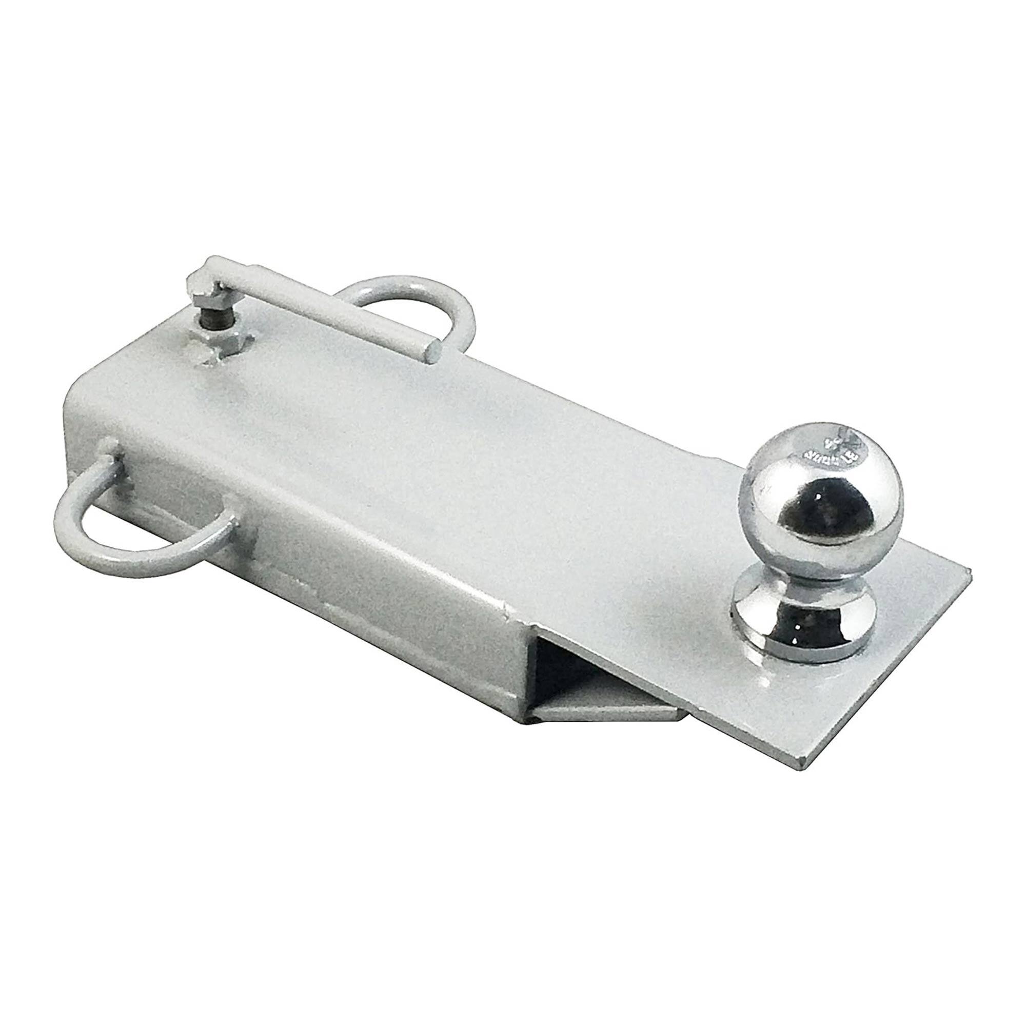 Front. Field Tuff - Field Tuff Robust Ball Mount Attachment with Steel Loops for Forks up to 5 Inch - Gray.