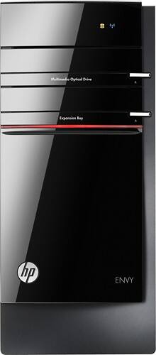 Front Standard. HP - Refurbished ENVY Desktop - 10GB Memory - 1TB Hard Drive.