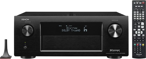  Denon - IN-Command 1645W 7.2-Ch. Network-Ready 4K Ultra HD and 3D Pass-Through A/V Home Theater Receiver
