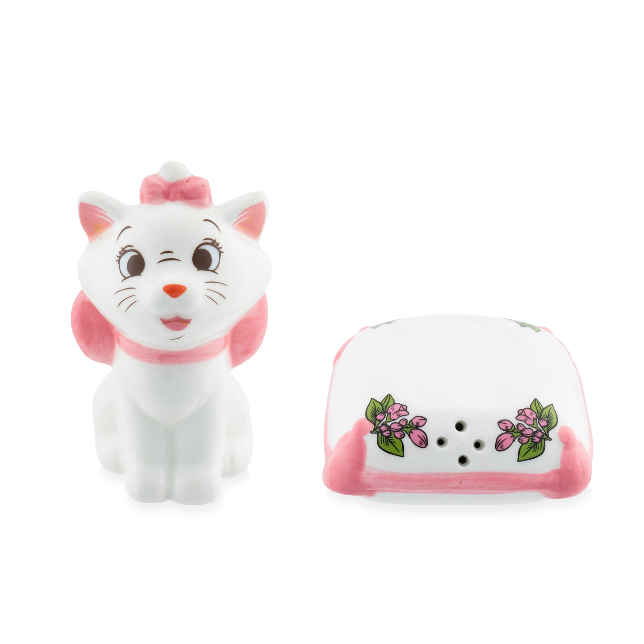 Alt View 2. Silver Buffalo - Disney The Aristocats Marie With Pillow Ceramic Salt and Pepper Shaker Set - Pink.