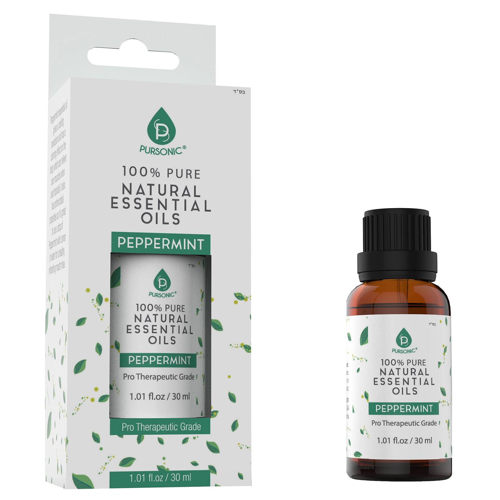Pursonic - 30ML Bottle 100% Pure Peppermint Essential Oil - White price history on PriceWatchPro