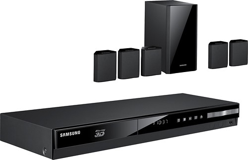 Samsung - 500W 5.1-Ch. 3D / Smart Blu-ray Home Theater System