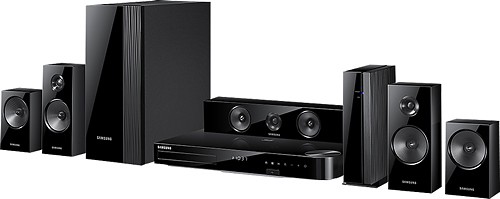  Samsung HT-E5500W HTIB 5.1 Channel 3D Blu-ray 1000-Watt Home  Theater System : Electronics