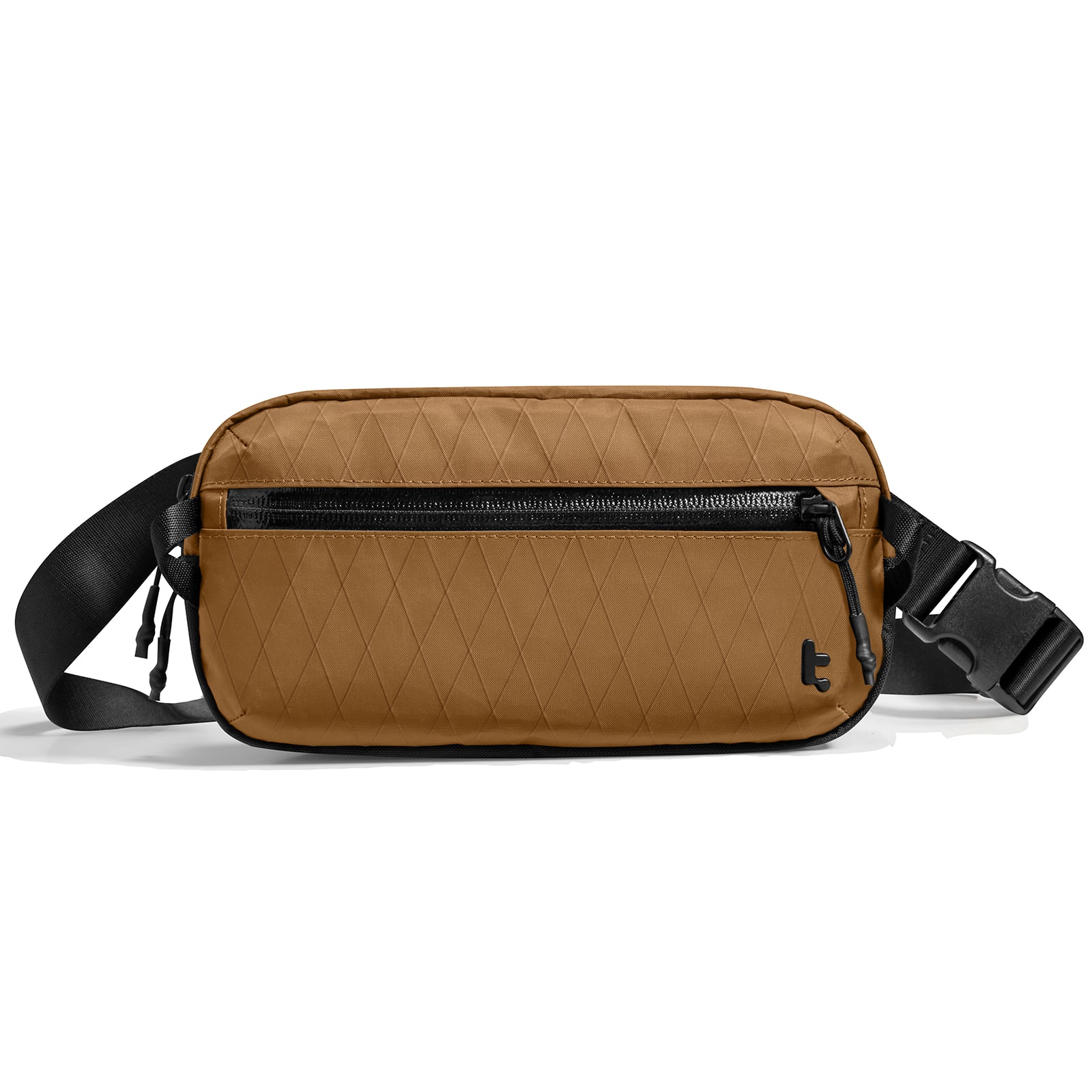 Front. tomtoc - Aviator-T35 3.5L X-Pac Sling Bag with RFID Blocking, Minimalist Crossbody Bag Chest Shoulder Pack for Travel, Everyday - Khaki.