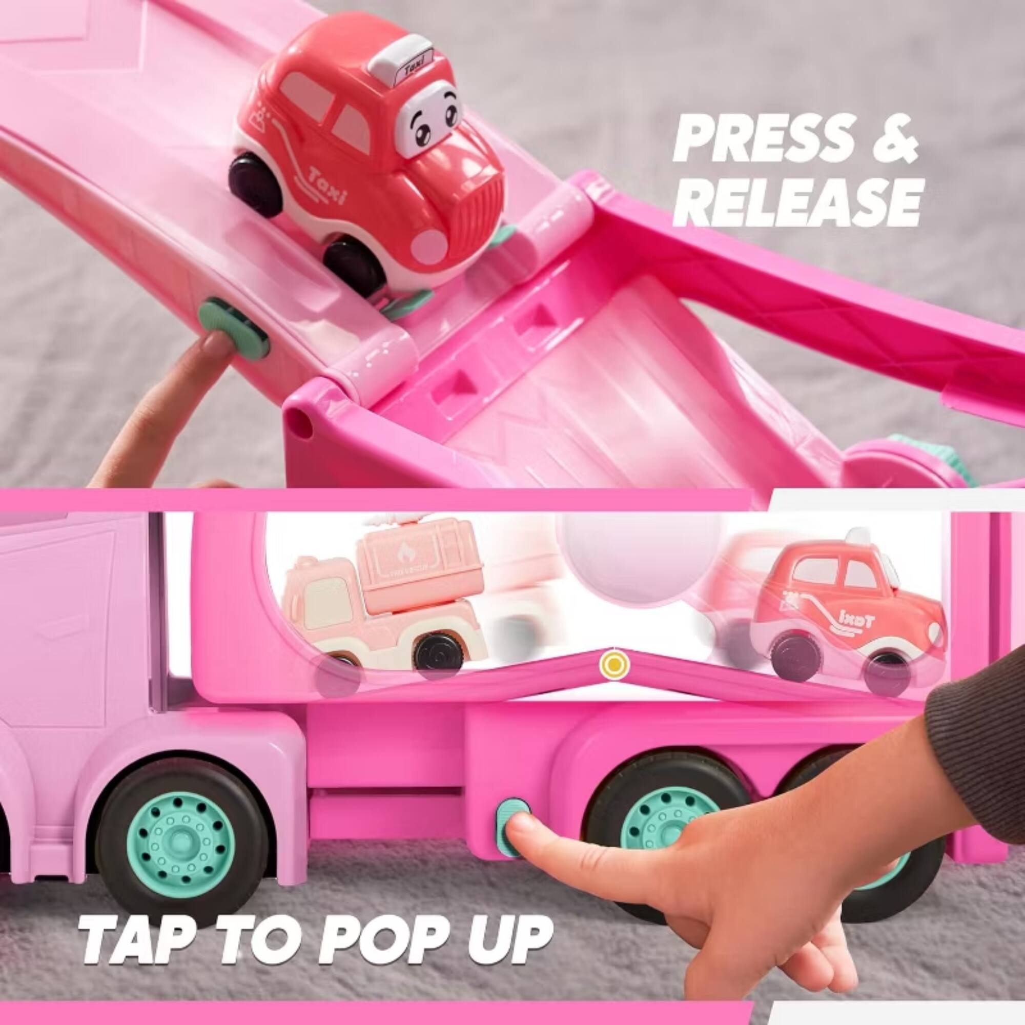 PRESS & RELEASE  
TAP TO POP UP