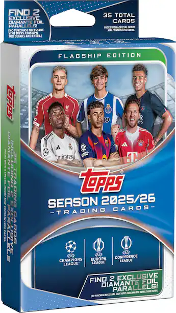 2025 2026 Topps UEFA Club Competitions Hanger Box - Best Buy 2025 2026 Topps UEFA Club Competitions Hanger Box - Best Buy
