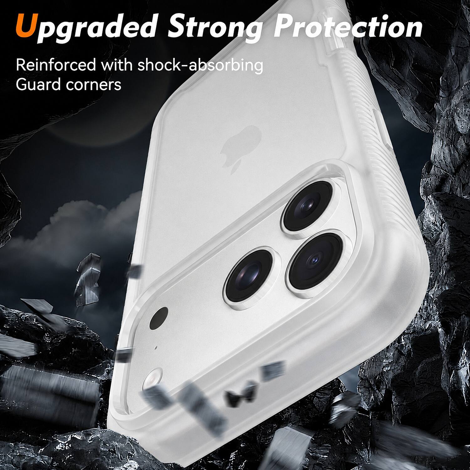 Upgraded Strong Protection  
Reinforced with shock-absorbing Guard corners