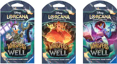 Disney Lorcana: Whispers in the Well Sleeved Booster Styles May Vary 11098784 - Best Buy Disney Lorcana: Whispers in the Well Sleeved Booster Styles May Vary 11098784 - Best Buy