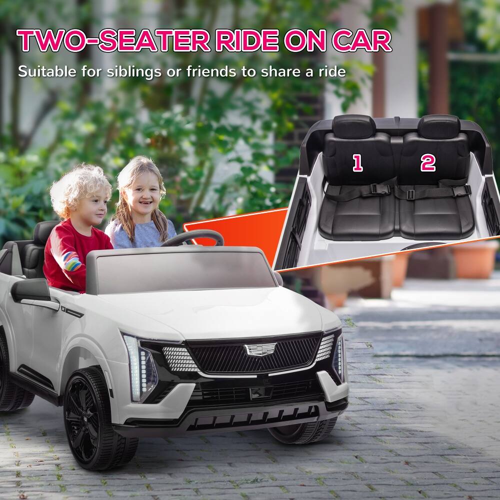 TWO-SEATER RIDE ON CAR  
Suitable for siblings or friends to share a ride