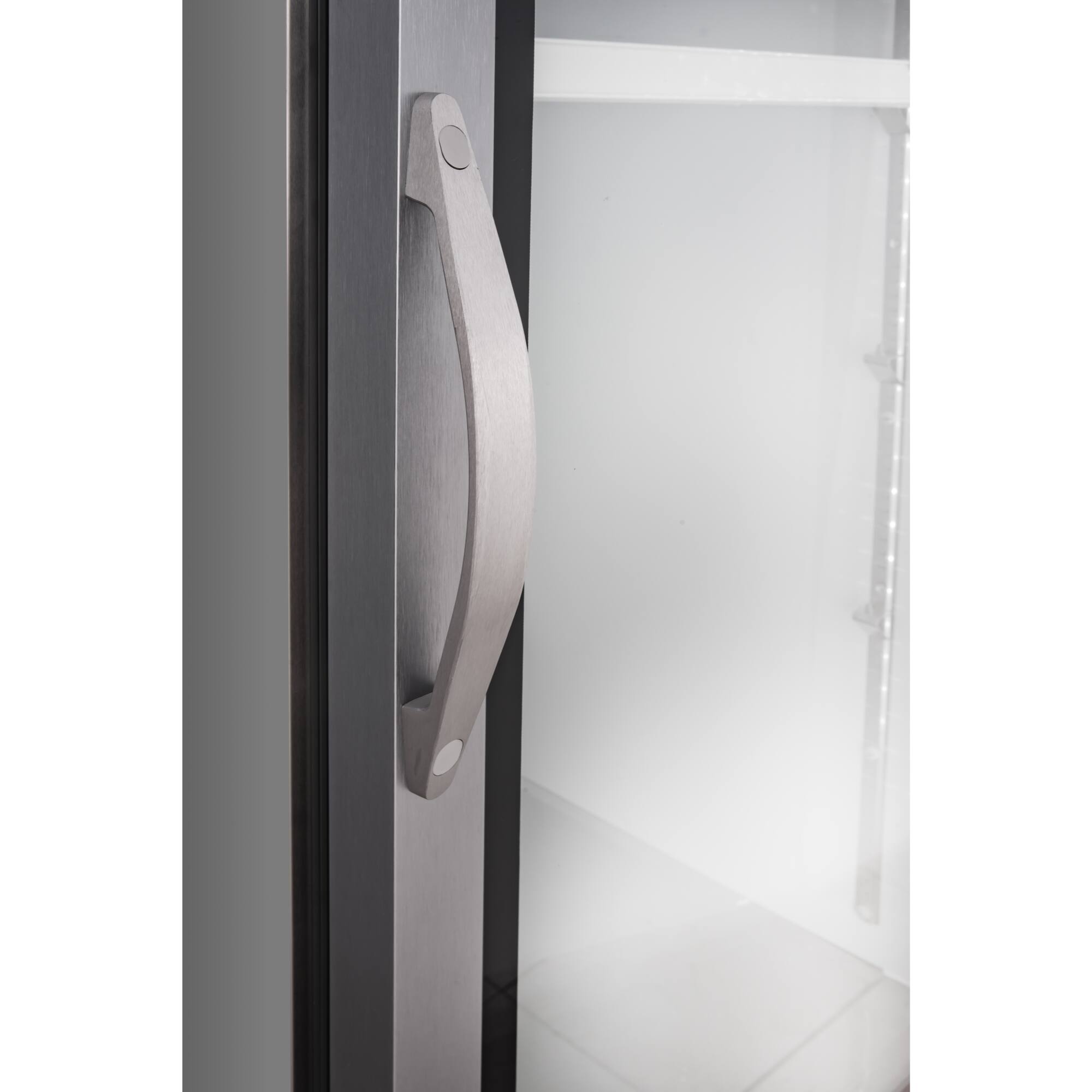 Alt View 5. Koolmore - 27 in. Commercial One Glass Door Convertible Reach-In Refrigerator/Freezer with 23 Cu. Ft. Capacity in Stainless Steel - Stainless steel.