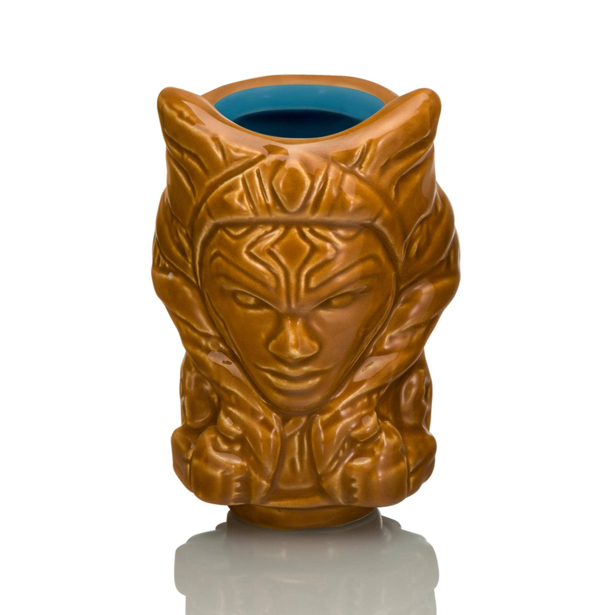 Alt View 1. Star Wars - Geeki Tikis Star Wars Ahsoka Ceramic Mini Muglet 4-Pack | Each Holds 3 Ounces - Multicolored.