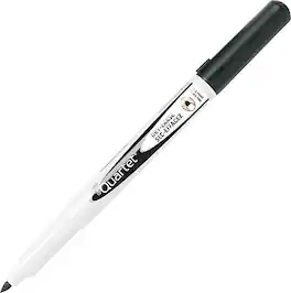 Quartet - Dry Erase Markers, Fine Tip, 4 Pack - Assorted