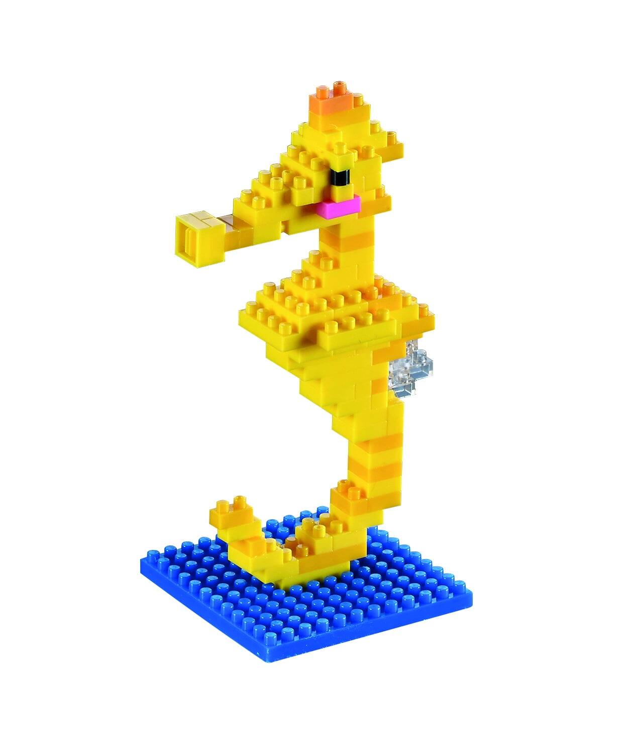 Brixies - SEA HORSE Building Set for Kids