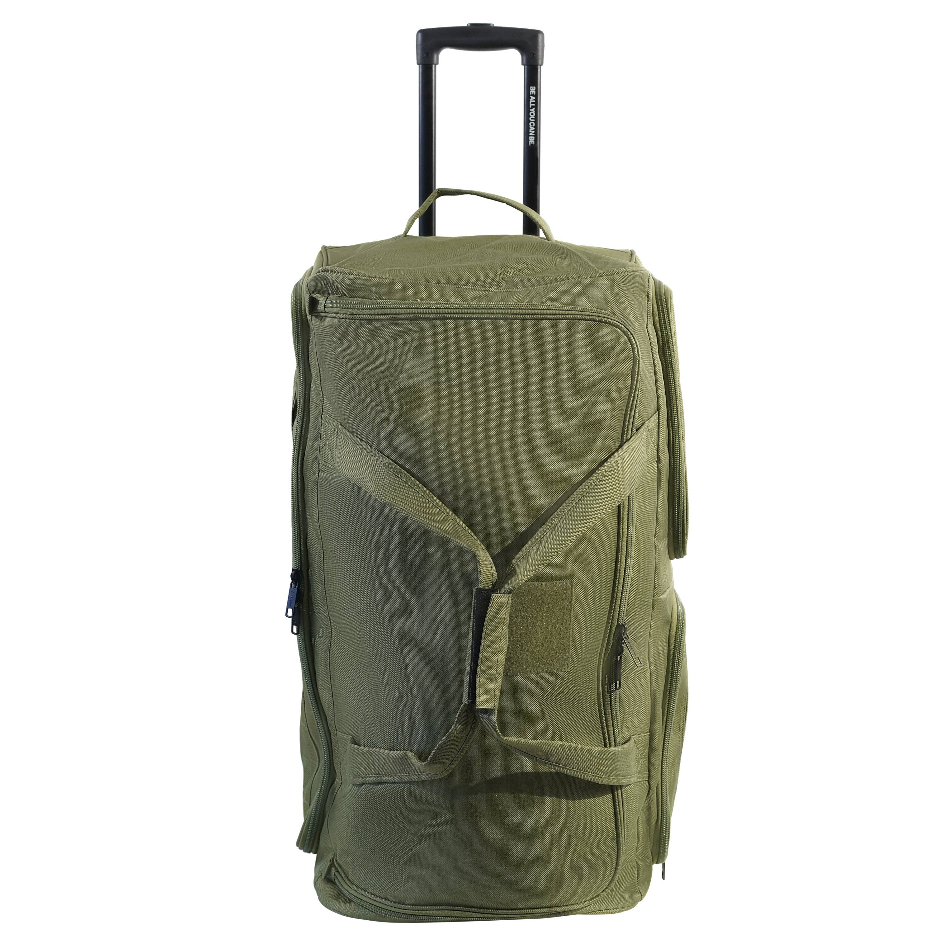 Alt View 2. US Army - ROMEO 31-inch Tactical Rolling Duffel - TACTICAL GREEN.