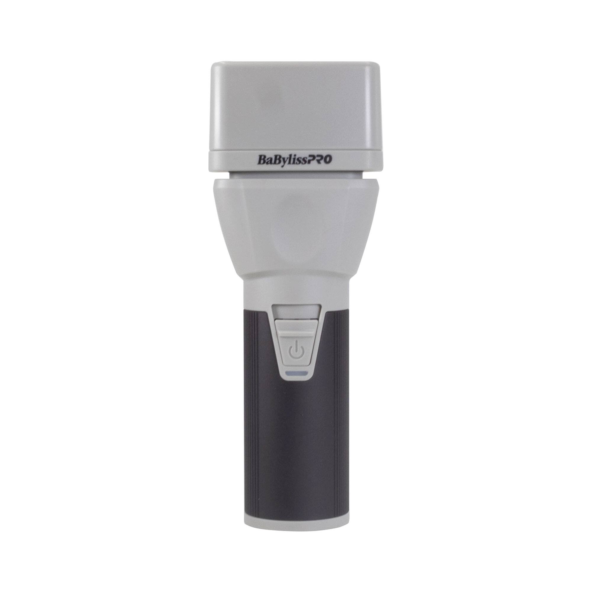 Left. Babyliss - BaByliss Pro COREFX Double Foil Shaver FX75FS2 with Barber Mat and Clipper Grips - Silver.