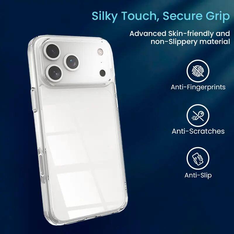 Silky Touch, Secure Grip  
Advanced Skin-friendly and non-Slippery material  
Anti-Fingerprints  
Anti-Scratches  
Anti-Slip
