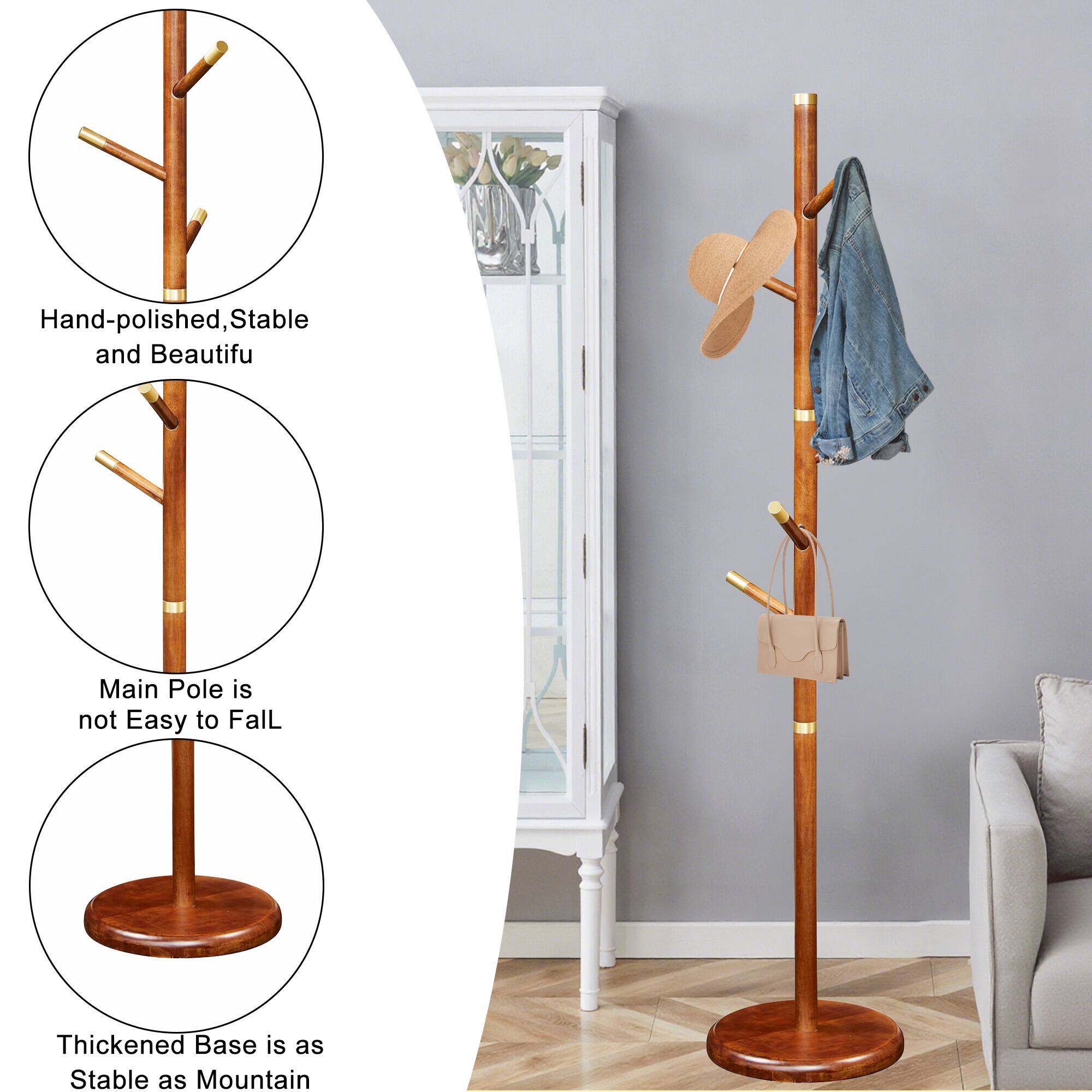 Hand-polished, Stable and Beautiful  
Main Pole is not Easy to Fall  
Thickened Base is as Stable as Mountain