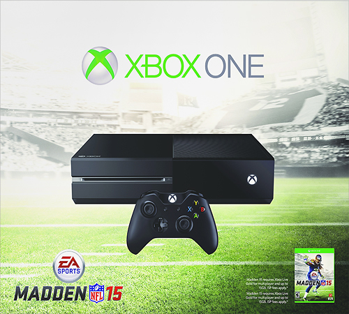  Microsoft - Xbox One Madden NFL 15 Bundle - Black
